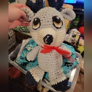 Personalized handmade reindeer